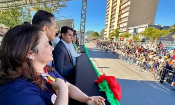 No Litoral, Curi participa do aniversário de Paranaguá e trata de recursos para Morretes