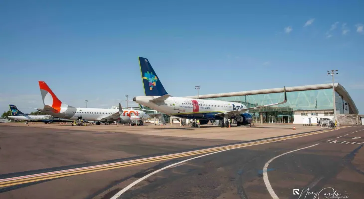 Aeroporto de Cascavel bate novo recorde e ultrapassa 222 mil passageiros no 1º semestre de 2025