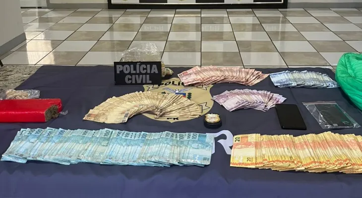 Polícia Civil prende sete pessoas durante ação contra o tráfico de drogas em Apucarana