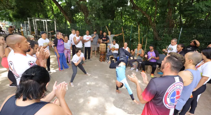 Prefeitura realiza ‘Semana da Capoeira’ com oficinas nas escolas e ações abertas à comunidade