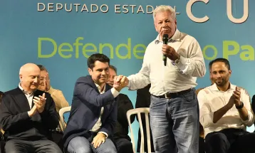 Prefeito de Umuarama recebe o presidente da ALEP deputado estadual Alexandre Curi