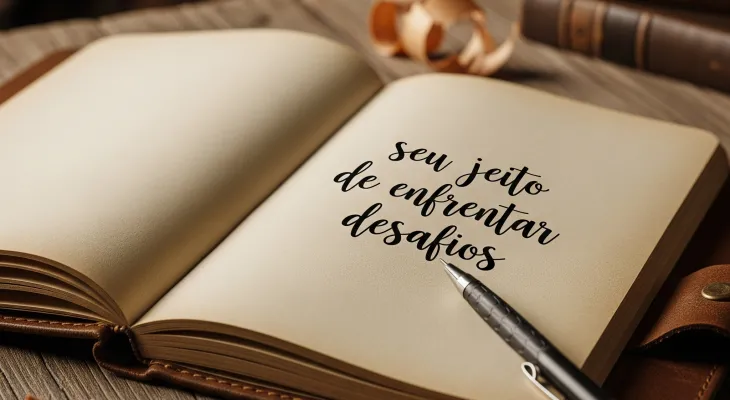 Seu jeito de enfrentar desafios