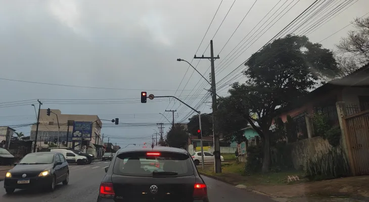 Chuva e frio predominam em Cascavel nesta sexta-feira