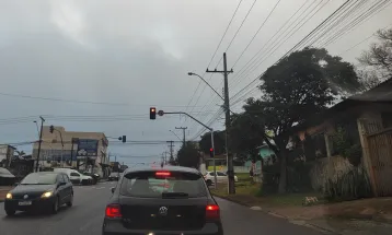Chuva e frio predominam em Cascavel nesta sexta-feira