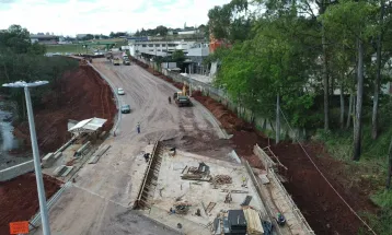 Grande obra da nova Ponte do XIV de Novembro chega a 85% de execução e entra na reta final