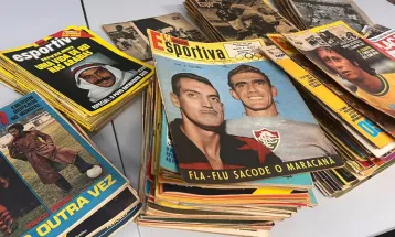 Museu da Imagem e Som Xico Tebaldi recebe 234 edições de revistas esportivas históricas