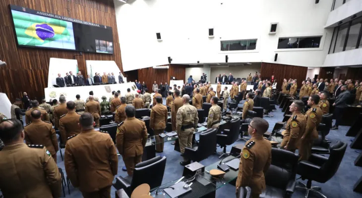 Assembleia Legislativa celebra 171 anos de história da Polícia Militar do Paraná