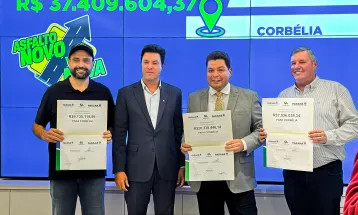 Corbélia recebe R$ 37 milhões para pavimentação e terá 100% de ruas asfaltadas