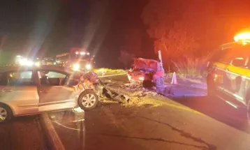 Colisão frontal deixa um morto e dois feridos na BR-369, em Mamborê