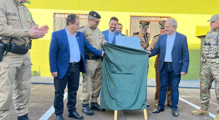 PMPR inaugura base estratégica em Cascavel para intensificar operações na fronteira
