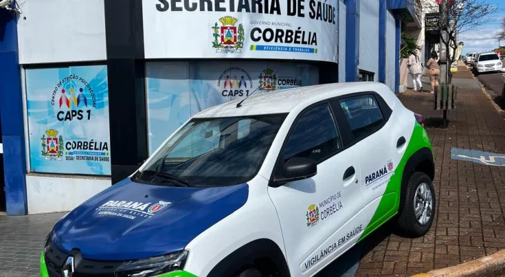 Corbélia recebe novo veículo para fortalecer ações da Vigilância em Saúde