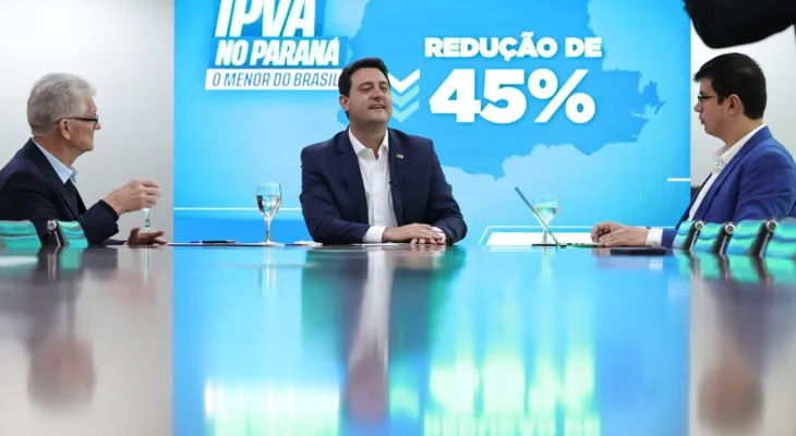 Com redução de 45%, Paraná terá menor alíquota de IPVA do Brasil em 2026