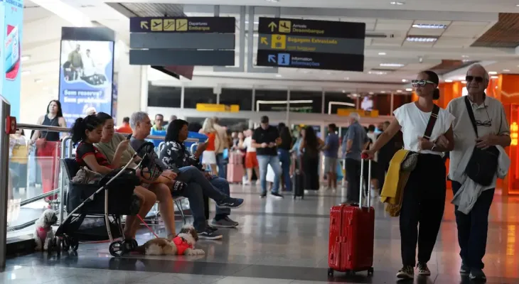 Setor aéreo bate recorde com 11,6 milhões de passageiros em julho