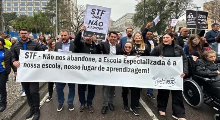 Curi reforça defesa das escolas especializadas e pede rejeição de ação no STF