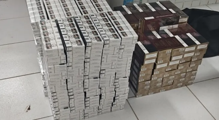 Polícia Militar apreende mais de 4 mil carteiras de cigarros contrabandeados em Cascavel