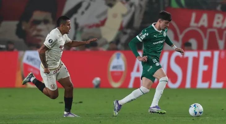 Verdão tem vantagem gigante contra o Universitario do Peru
