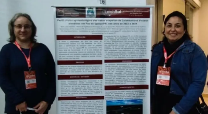 Vigilância Epidemiológica de Foz do Iguaçu participa do 4º LeishSul em Curitiba