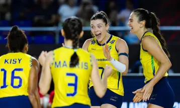 Mundial de vôlei: Brasil bate Porto Rico e fecha 1ª fase na liderança