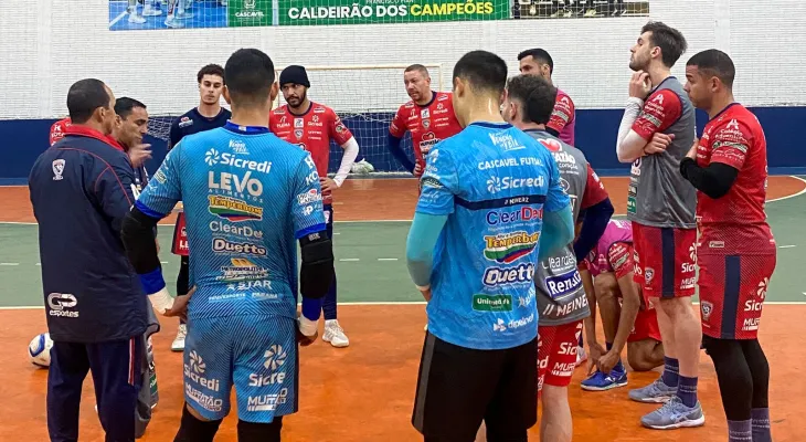 Cascavel Futsal enfrenta o Itaipulândia pela Série Ouro