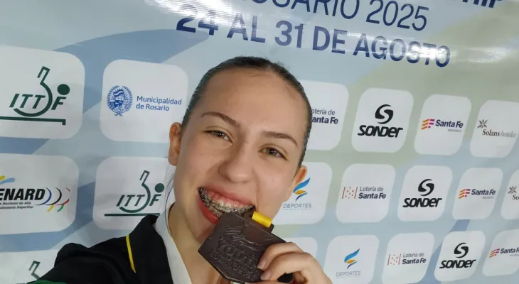 Atleta de Cascavel é bronze no Pan-Americano de tênis de mesa