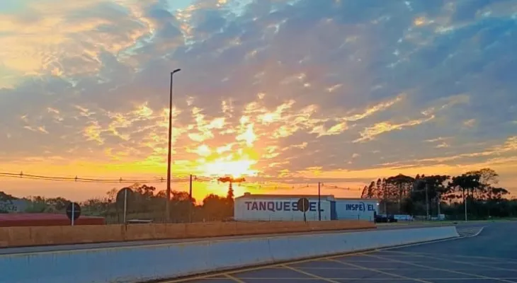 Sábado de tempo firme em Cascavel