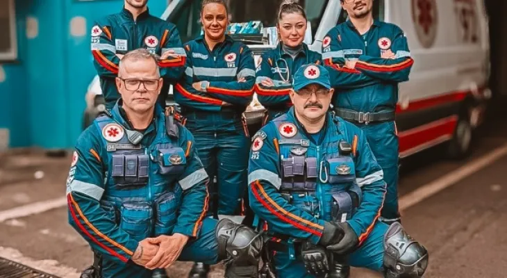 Samu reverte parada cardíaca de idosa após engasgo em Cascavel