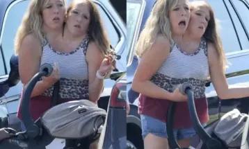 Gêmeas siamesas Abby e Brittany Hensel surgem com bebê e levantam rumores nas redes