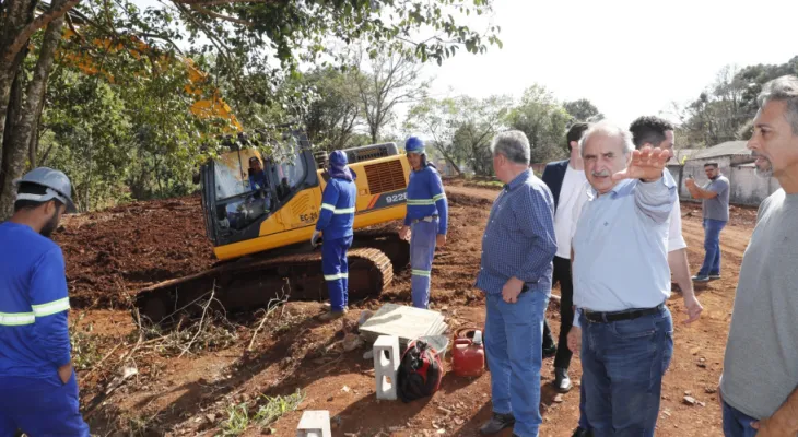 Prefeito Renato Silva determina instalação de lago no Ecopark Floresta