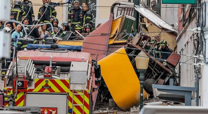 Tragédia em Lisboa: descarrilamento do Elevador da Glória deixa ao menos 15 mortos