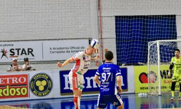 Cascavel Futsal irá enfrentar o Ampére no mata-mata da Série Ouro