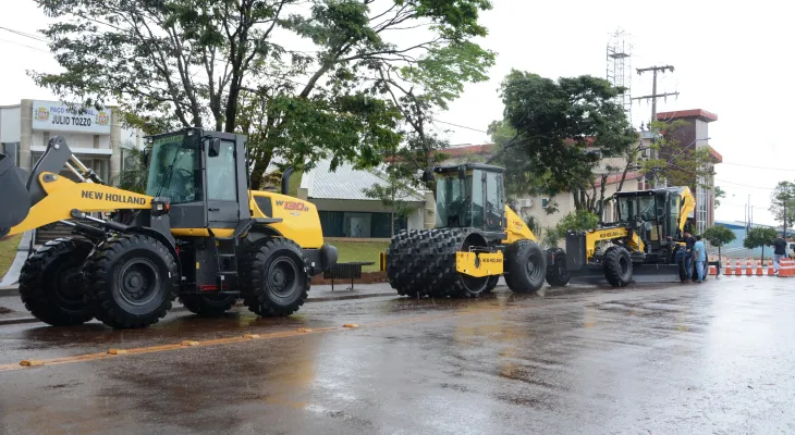 Corbélia é contemplada com novas máquinas agrícolas em programa do Governo do Estado