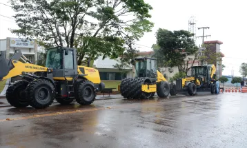 Corbélia é contemplada com novas máquinas agrícolas em programa do Governo do Estado
