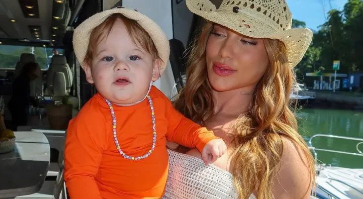 Virginia celebra aniversário de 1 ano do filho José Leonardo: “Dia do nosso principezinho”