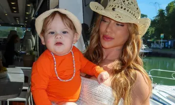 Virginia celebra aniversário de 1 ano do filho José Leonardo: “Dia do nosso principezinho”