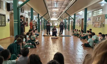 Projeto Samuzinho leva conscientização e primeiros socorros às escolas municipais de Corbélia