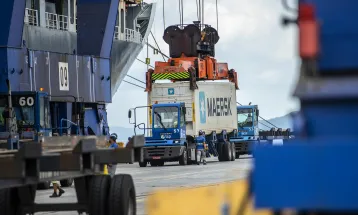 Portos movimentam em julho o maior volume de cargas da história