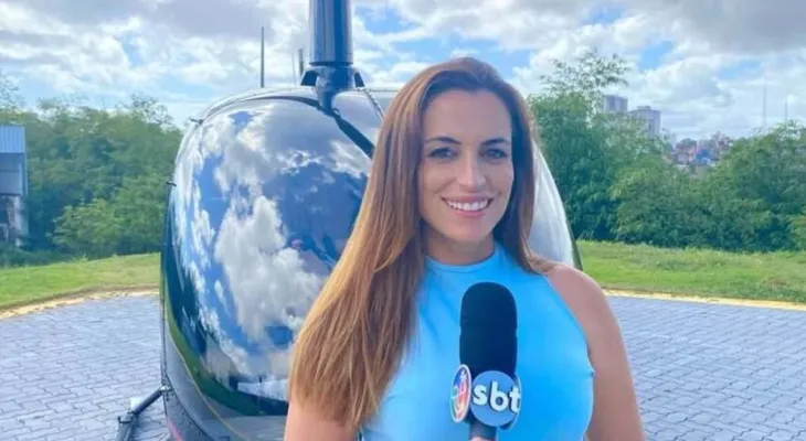 Repórter do SBT quebra o silêncio após boatos de traição com diretor