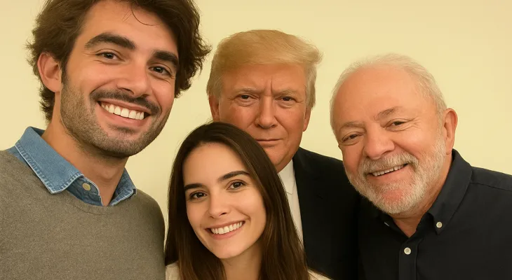 Giulia Be revela que Trump e Lula serão convidados para seu casamento com Conor Kennedy