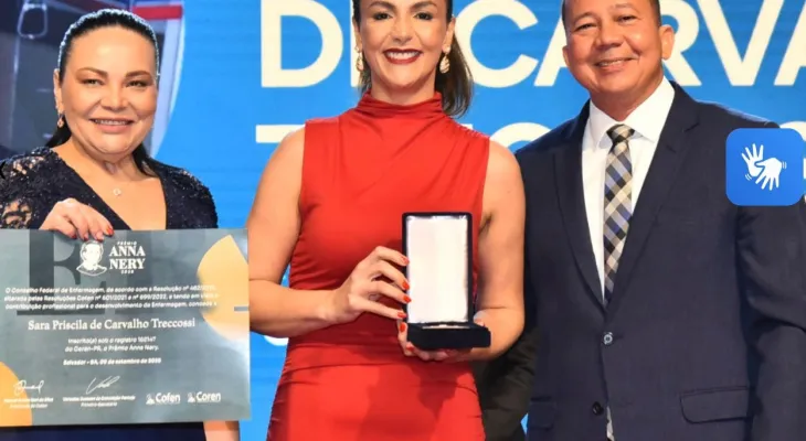Reconhecimento nacional: Sara Treccossi, diretora de enfermagem do HUOP, é premiada com o Ana Nery 2025
