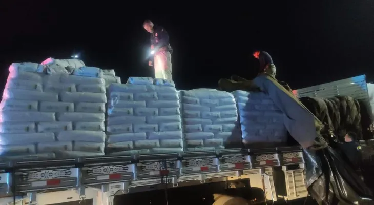 PRF apreende 1,6 tonelada de maconha em Arapongas (PR)
