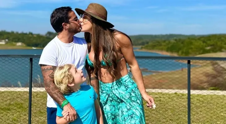 Thammy Miranda e Andressa Ferreira anunciam segundo filho e emocionam fãs com vídeo em família