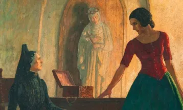 Mulher compra quadro em brechó por R$ 20 e descobre que ele vale R$ 1 milhão