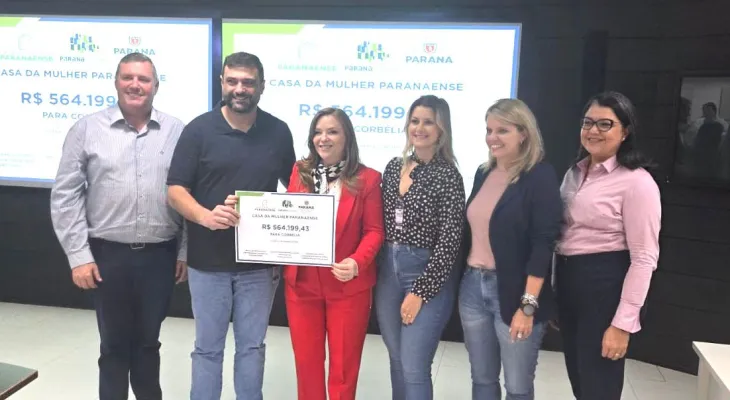 Corbélia recebe autorização para licitar a Casa da Mulher Paranaense