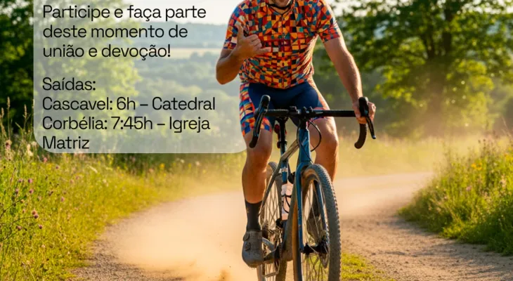 5ª Romaria dos Ciclistas promete superar participação em 2025