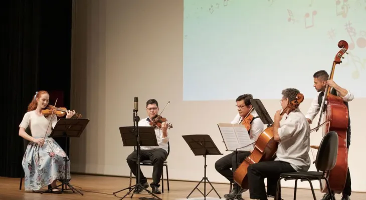 O encanto da música chega a Cascavel
