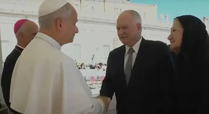 Antes de assumir presidência do STF, Fachin visita papa Leão XIV
