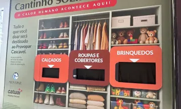Cantinho Solidário arrecada mais de 2 mil peças