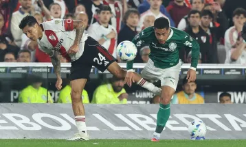 Verdão tem boa vantagem contra o River Plate na Libertadores