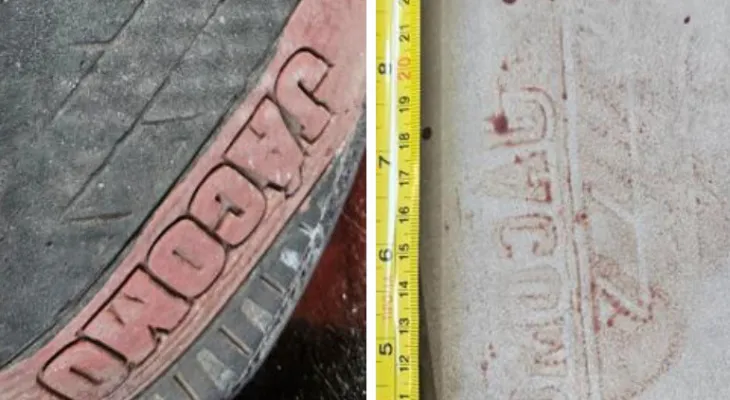 Polícia Científica identifica suspeito de homicídio pela pegada com sangue no chão
