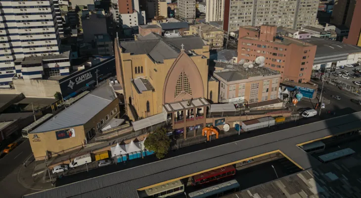 Santuário de Nossa Senhora de Guadalupe coloca o Centro de Curitiba no mapa do turismo religioso do Brasil